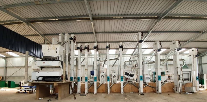 40-50TPD Rice Mill Plant in Ghana